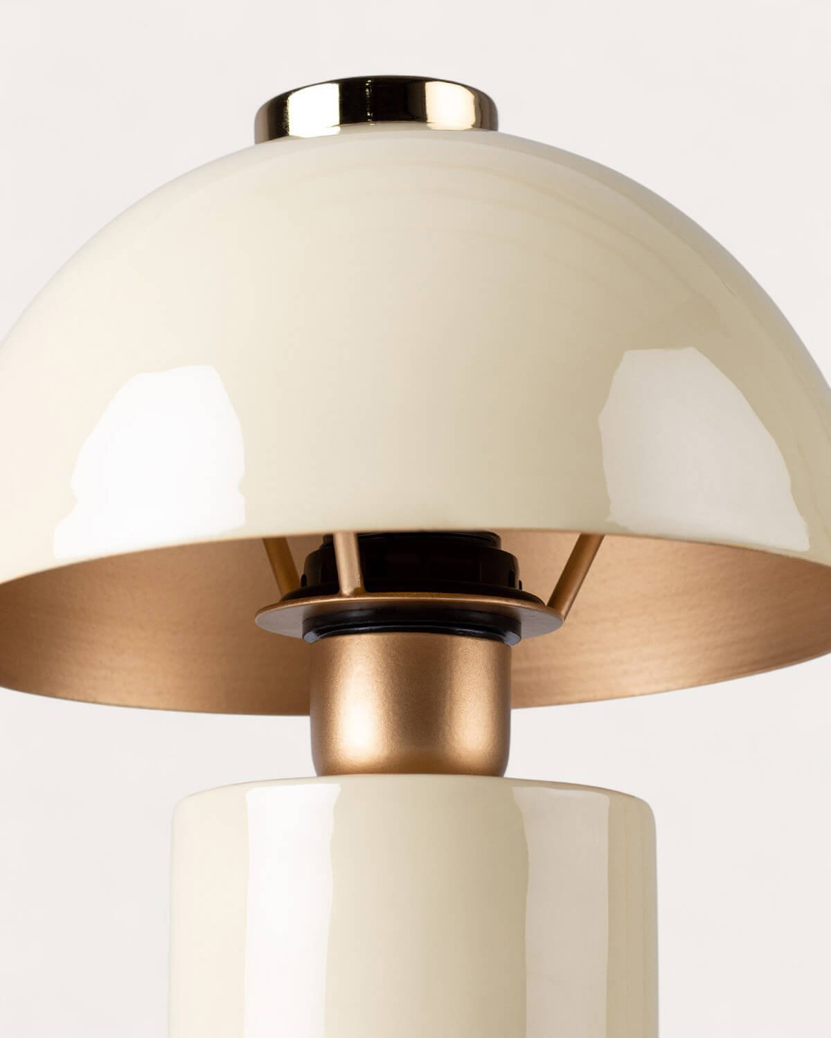 Lampada da Tavolo in Metallo (Ø20,5 cm) Seta, immagine della galleria 4