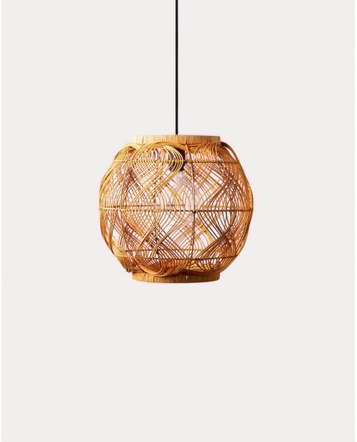 Lampada da Soffitto in Rattan (Ø40 cm) Hopp