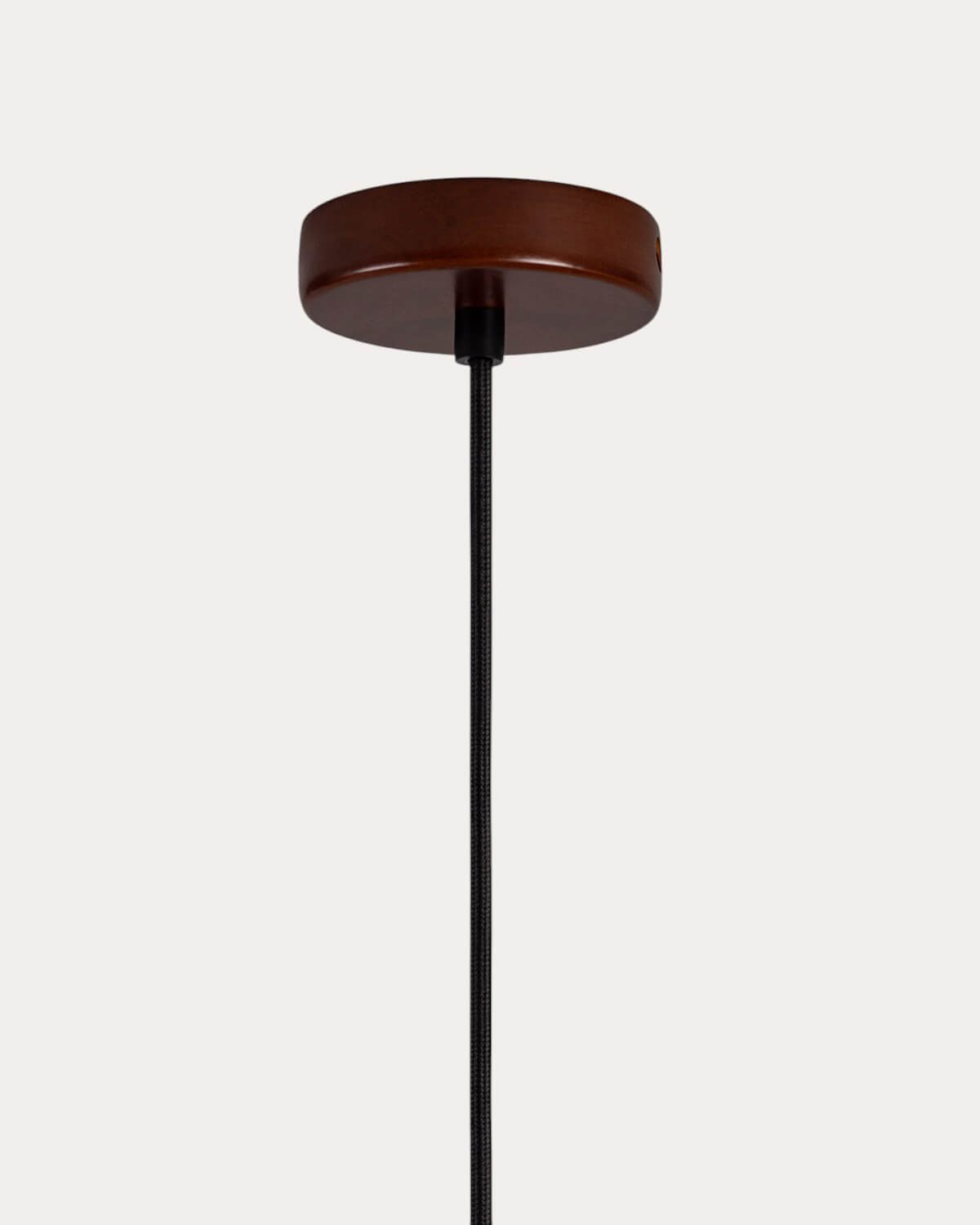 Lampada da Soffitto in Marmo Travertino e Legno May, immagine della galleria 4