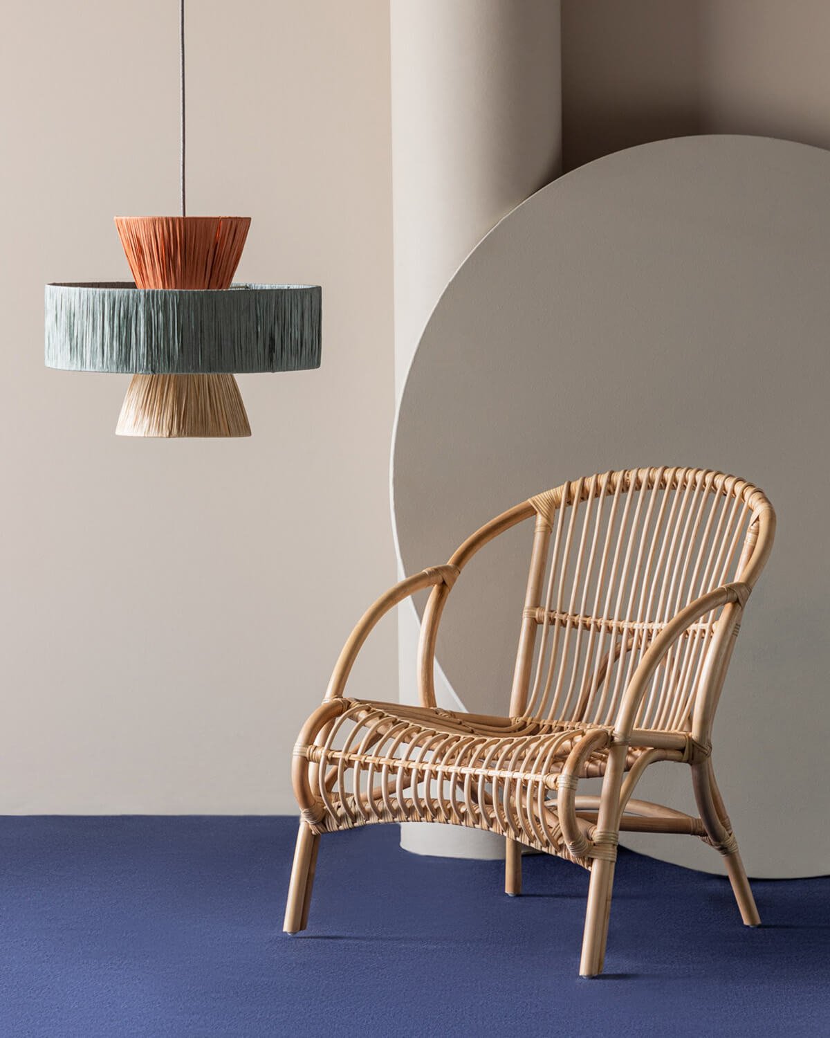 Lampada da Soffitto in Rafia Neila Bet, immagine della galleria 2