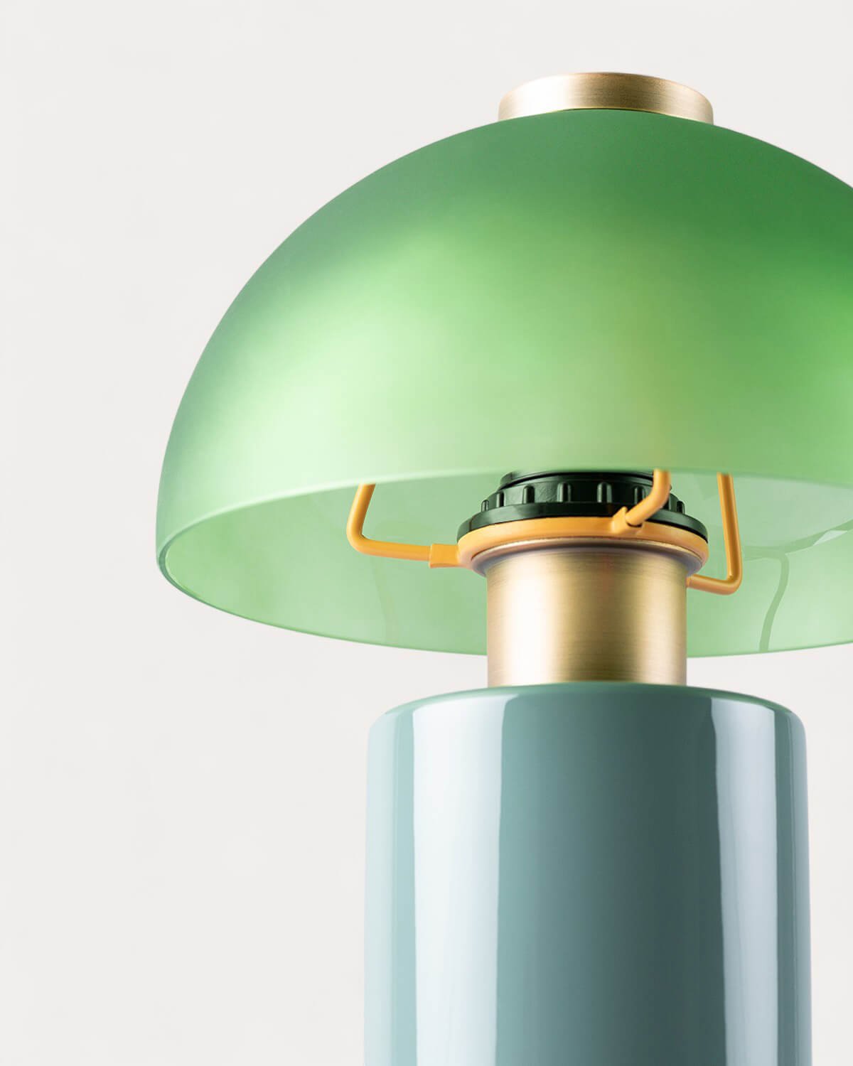 Lampada da Tavolo in Metallo e Vetro (Ø19,5 cm) Seta Vidre, immagine della galleria 4