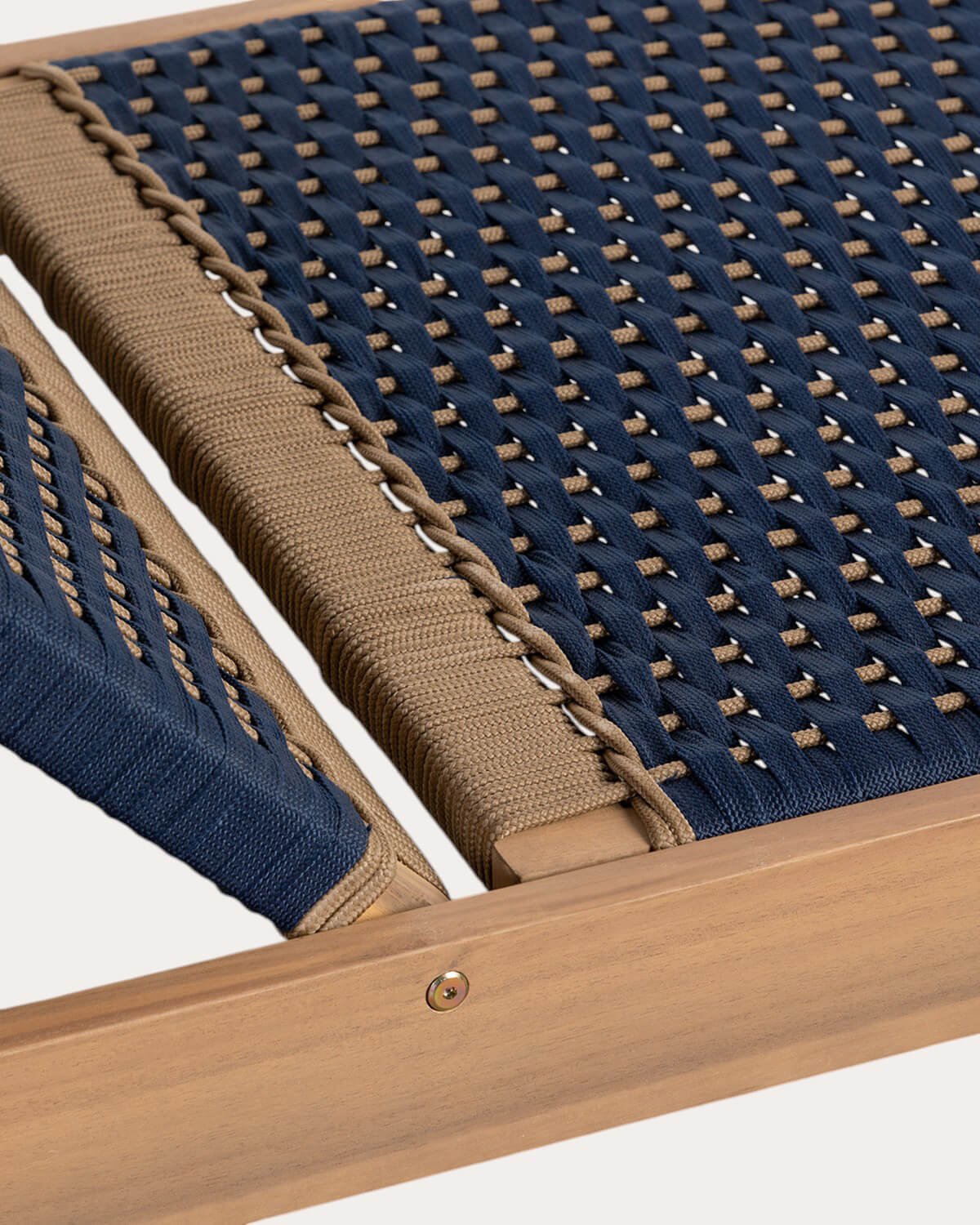 Lettino con Ruote in Legno di Acacia e Corda Mirle , immagine della galleria 7