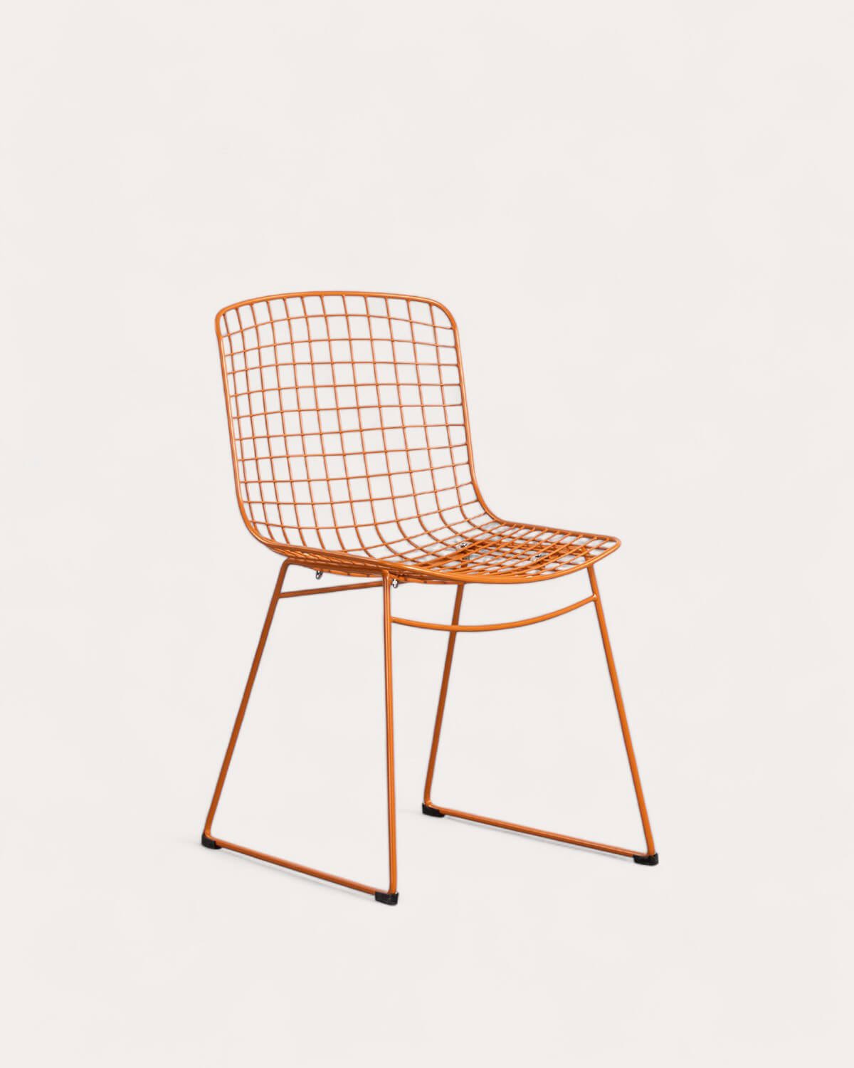 Set di 2 Sedie da Pranzo con Schienale Alto in Metallo Aras Fresh, immagine della galleria 1