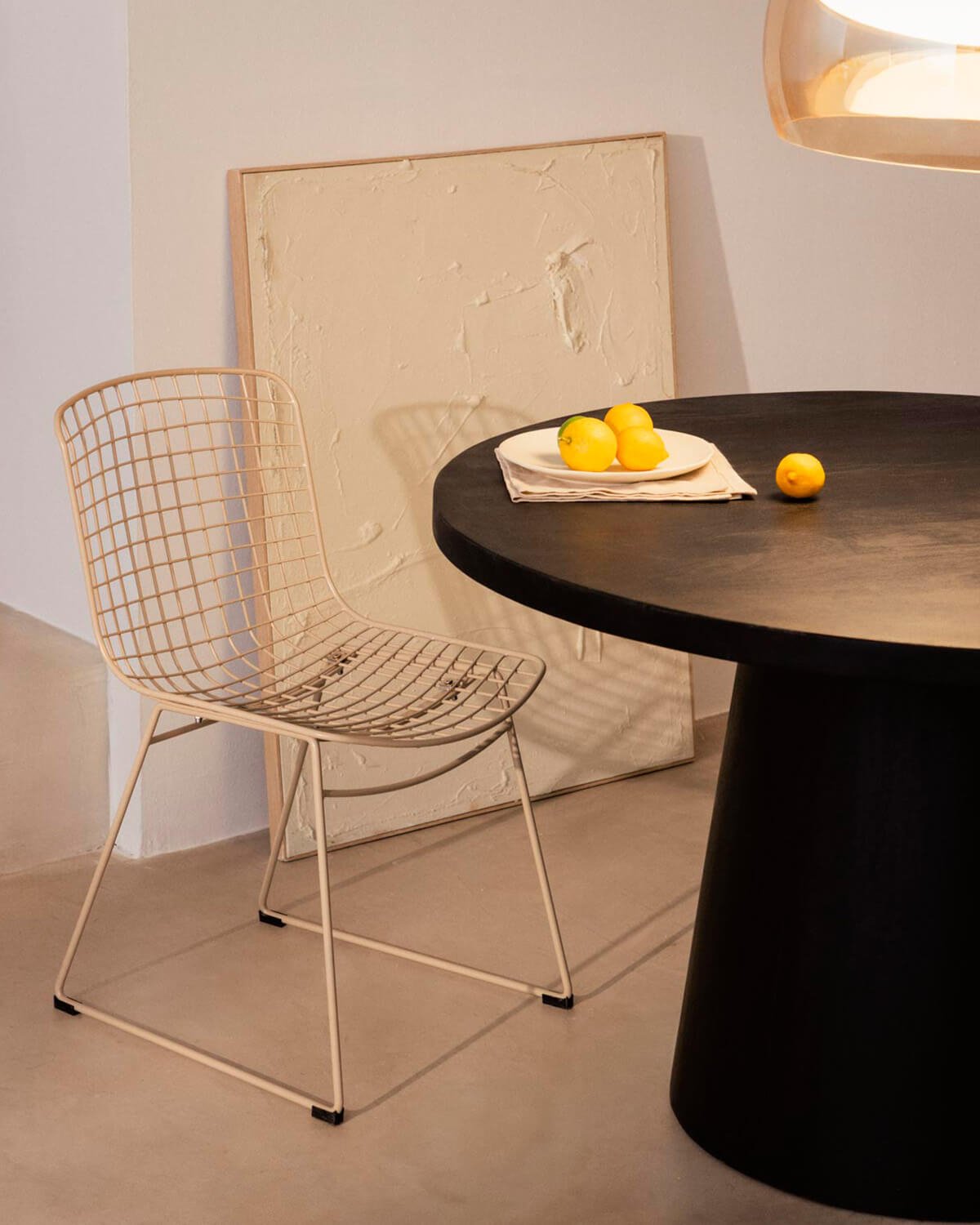 Set di 2 Sedie da Pranzo con Schienale Alto in Metallo Aras Fresh, immagine della galleria 2