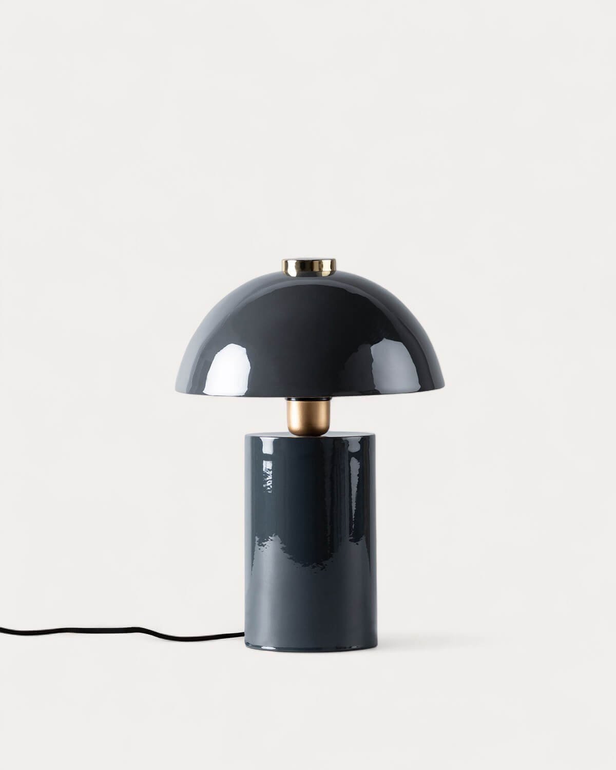 Lampada da Tavolo in Metallo (Ø26 cm) Seta, immagine della galleria 1