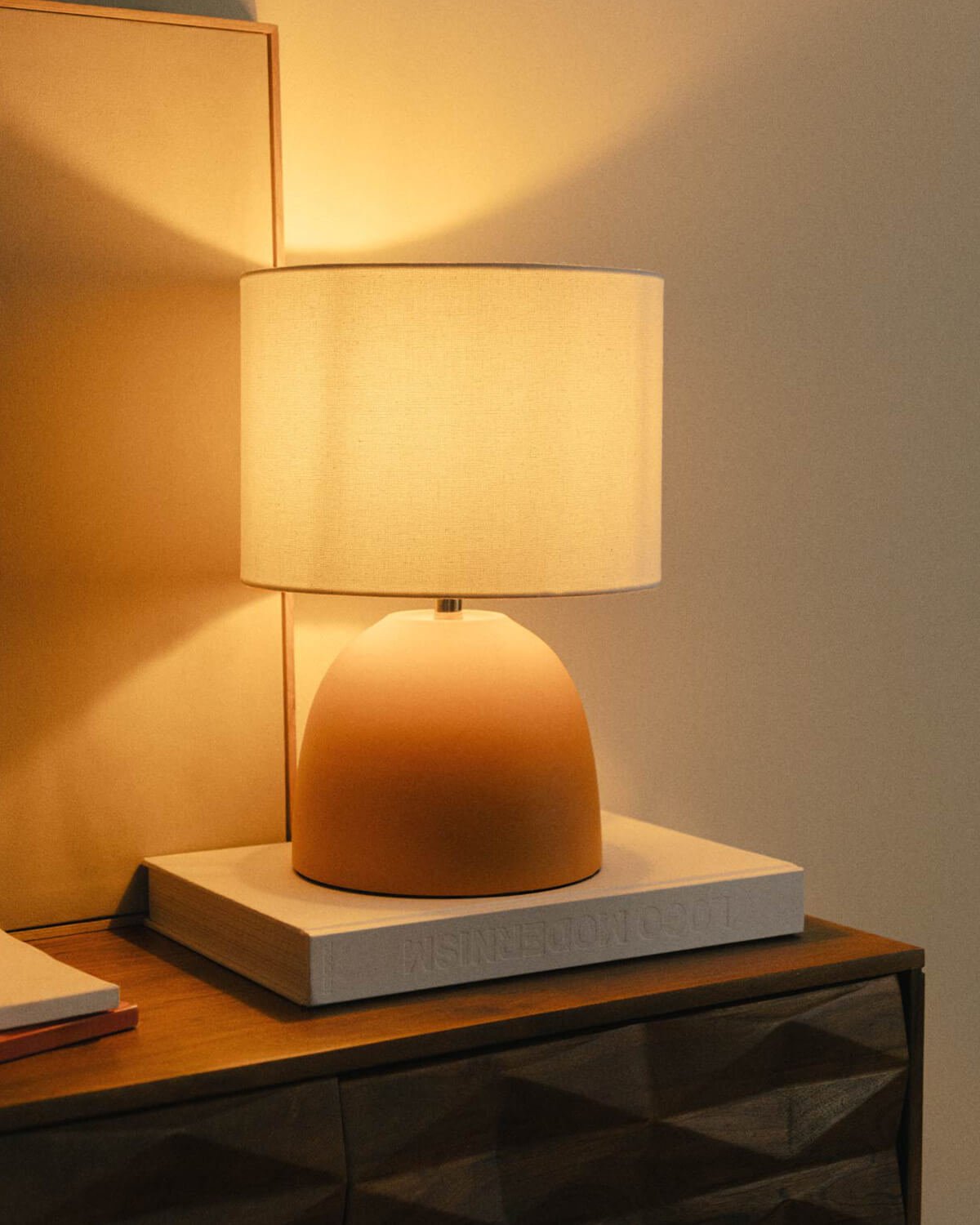 Lampada da Tavolo in Ceramica e Lino Eloren, immagine della galleria 3