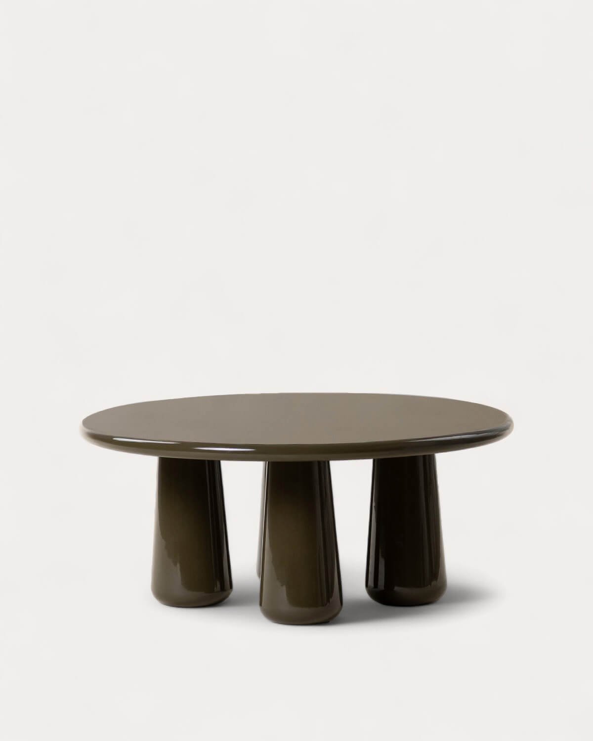 Tavolino Rotondo in Legno (Ø80 cm) Hany, immagine della galleria 1