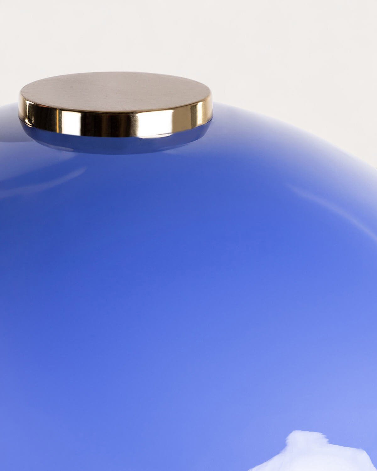 Lampada da Terra in Metallo (Ø50,5 cm) Seta , immagine della galleria 5