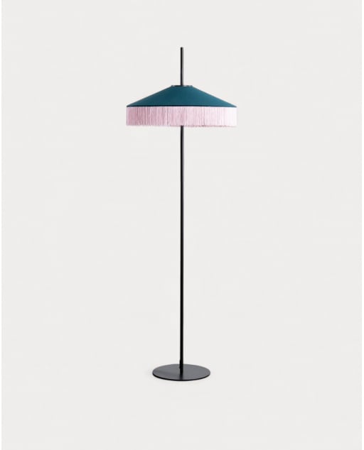 Lampada da Terra in Velluto Pendala