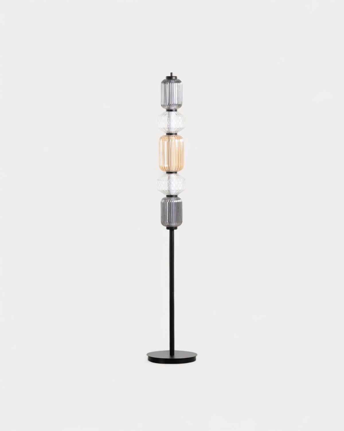 Lampada da Terra LED Dimmerabile in Metallo Sima, immagine della galleria 1