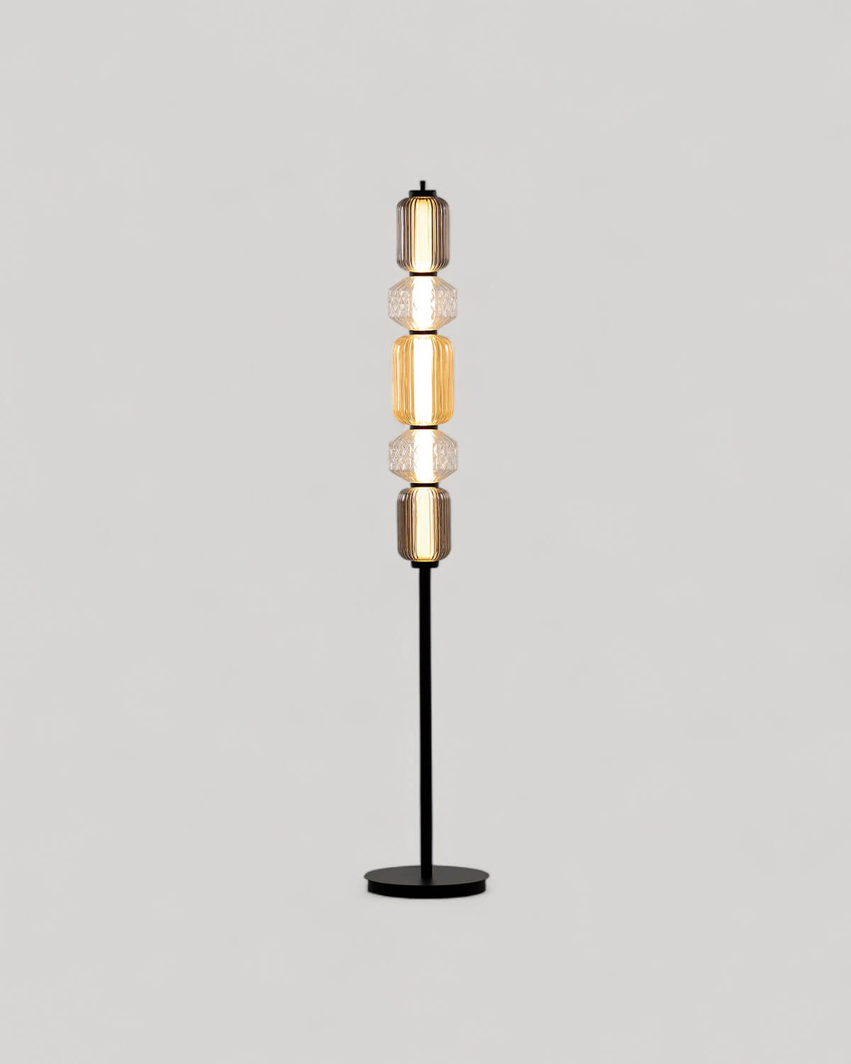 Lampada da Terra LED Dimmerabile in Metallo Sima, immagine della galleria 4