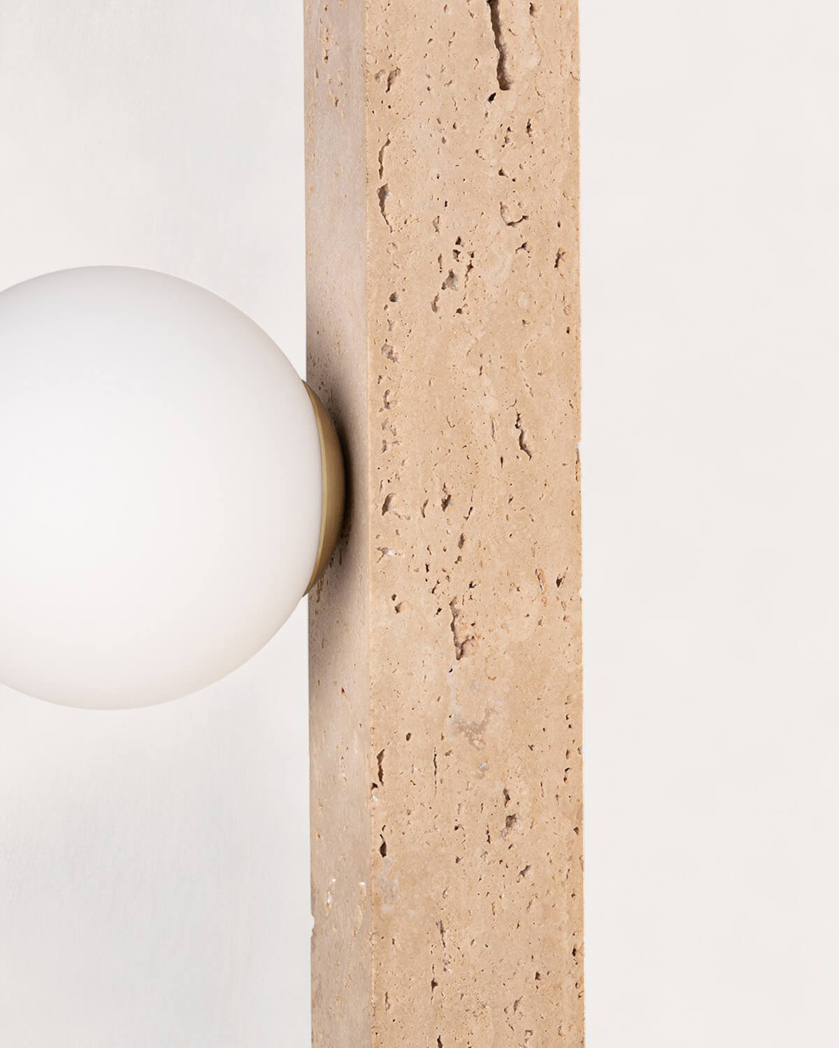 Applique da Parete in Marmo Travertino Niuras, immagine della galleria 6