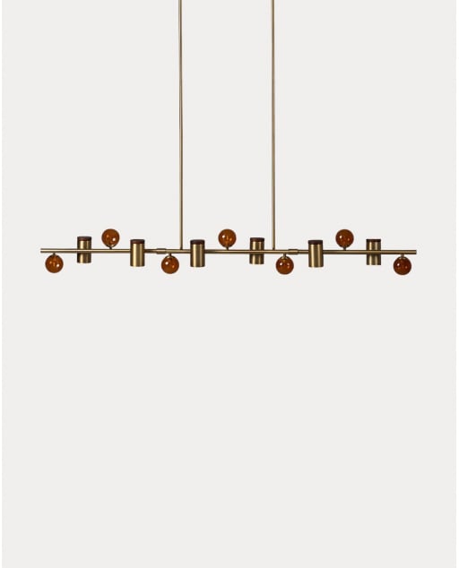 Lampada da Soffitto in Metallo Caira