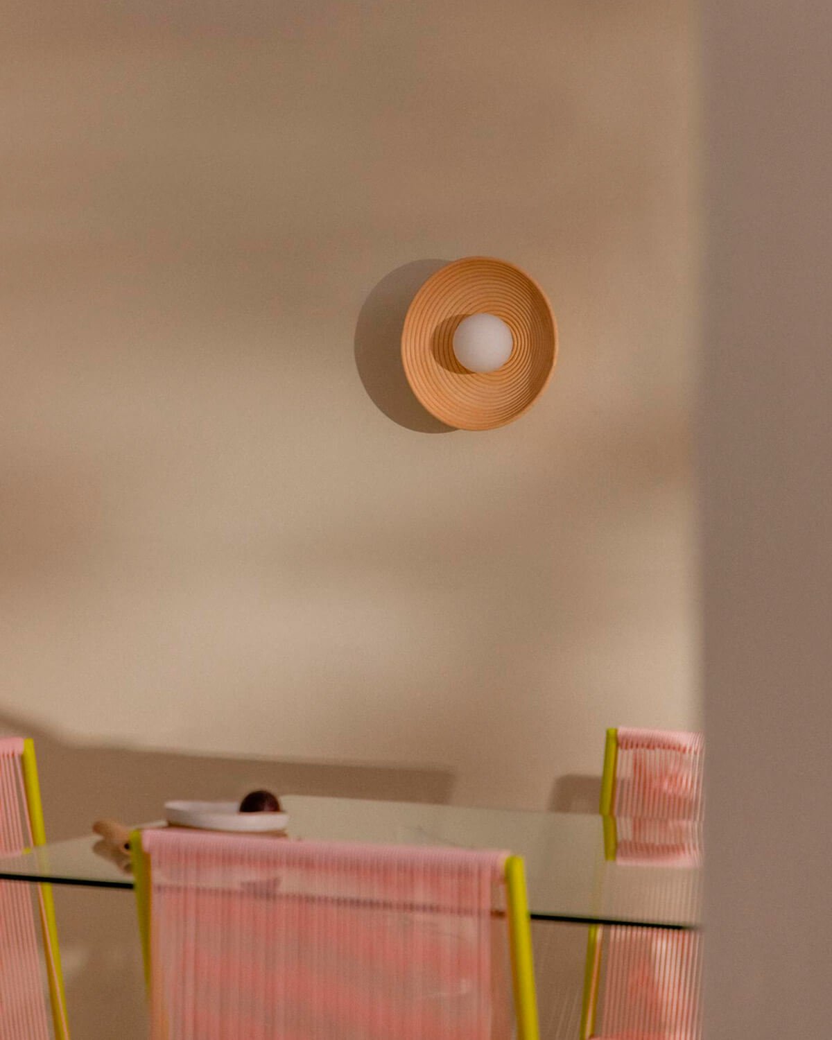 Applique da Parete in Rattan Fleurs , immagine della galleria 2