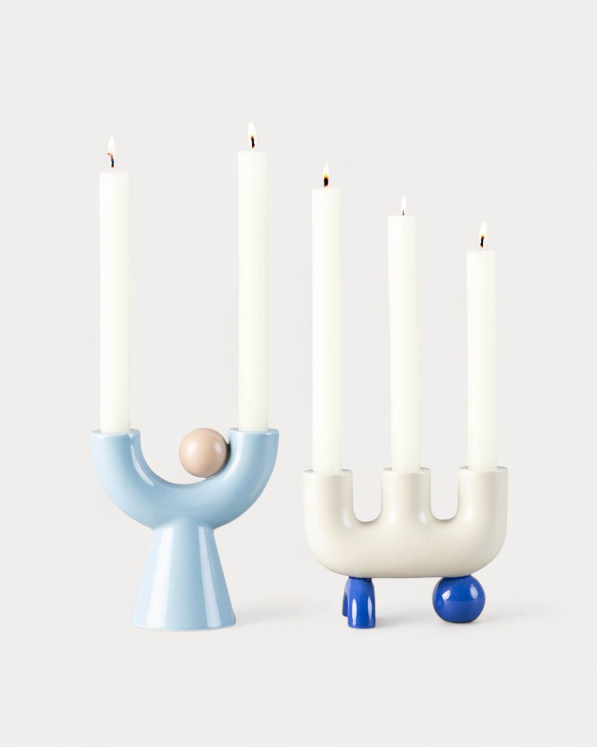 Set di 2 Candelabri di Design, immagine della galleria 2