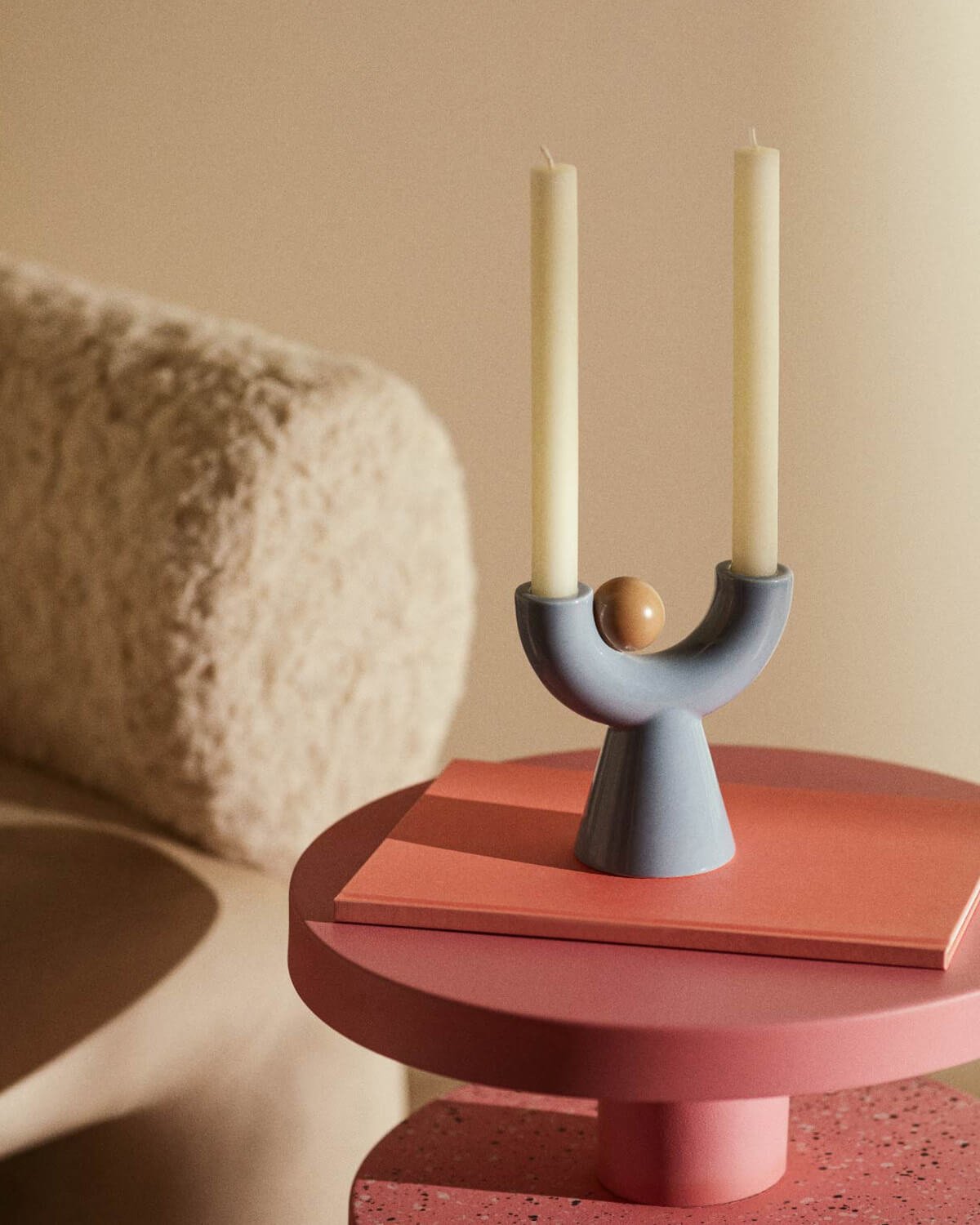 Candelabro in Dolomite Osiura, immagine della galleria 2