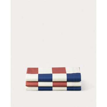 Tovaglia in Cotone (253x148 cm) Becca Blu Storm - The Masie