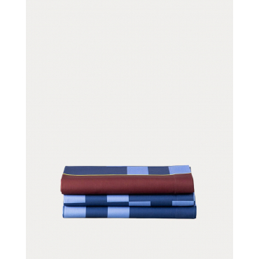 Tovaglia in Cotone (253x148 cm) Pura Blu Storm - The Masie