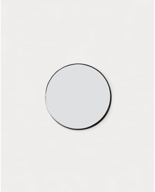 Specchio da Parete Rotondo in Metallo (Ø30 cm) Esdras