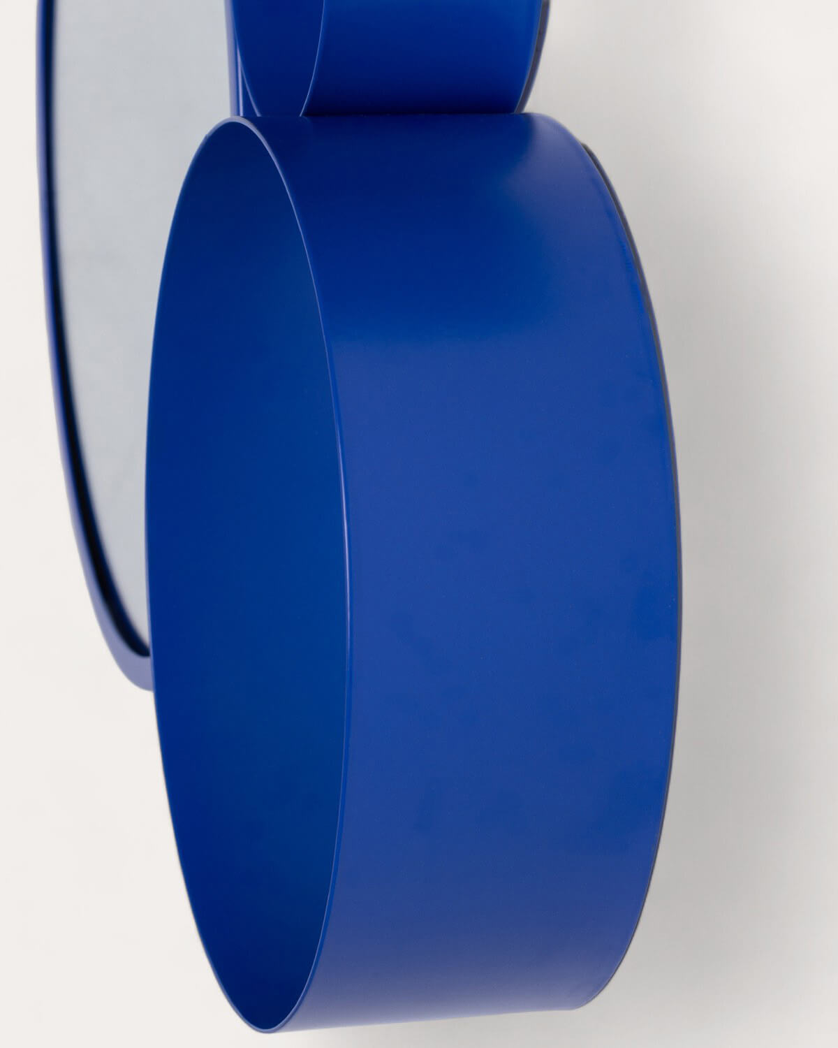 Specchio da Parete con Ripiano in Metallo (Ø28 cm) Elara, immagine della galleria 3