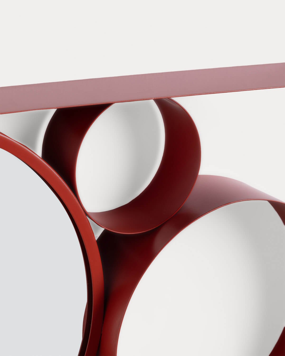 Specchio da Parete con Ripiano in Metallo (Ø28 cm) Elara, immagine della galleria 4