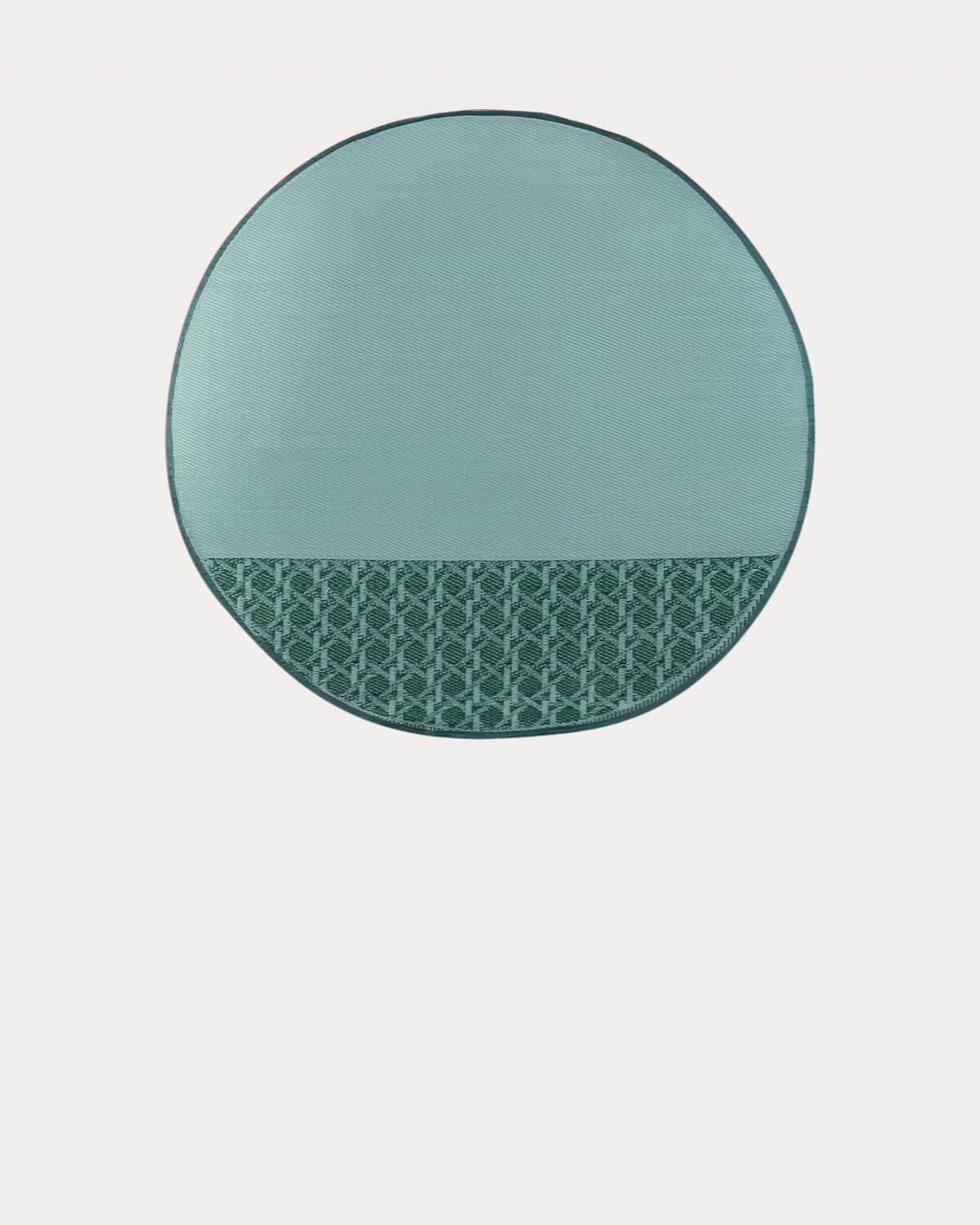 Tappeto da esterno rotondo in polipropilene (Ø150 cm) Tramuntan, immagine della galleria 1