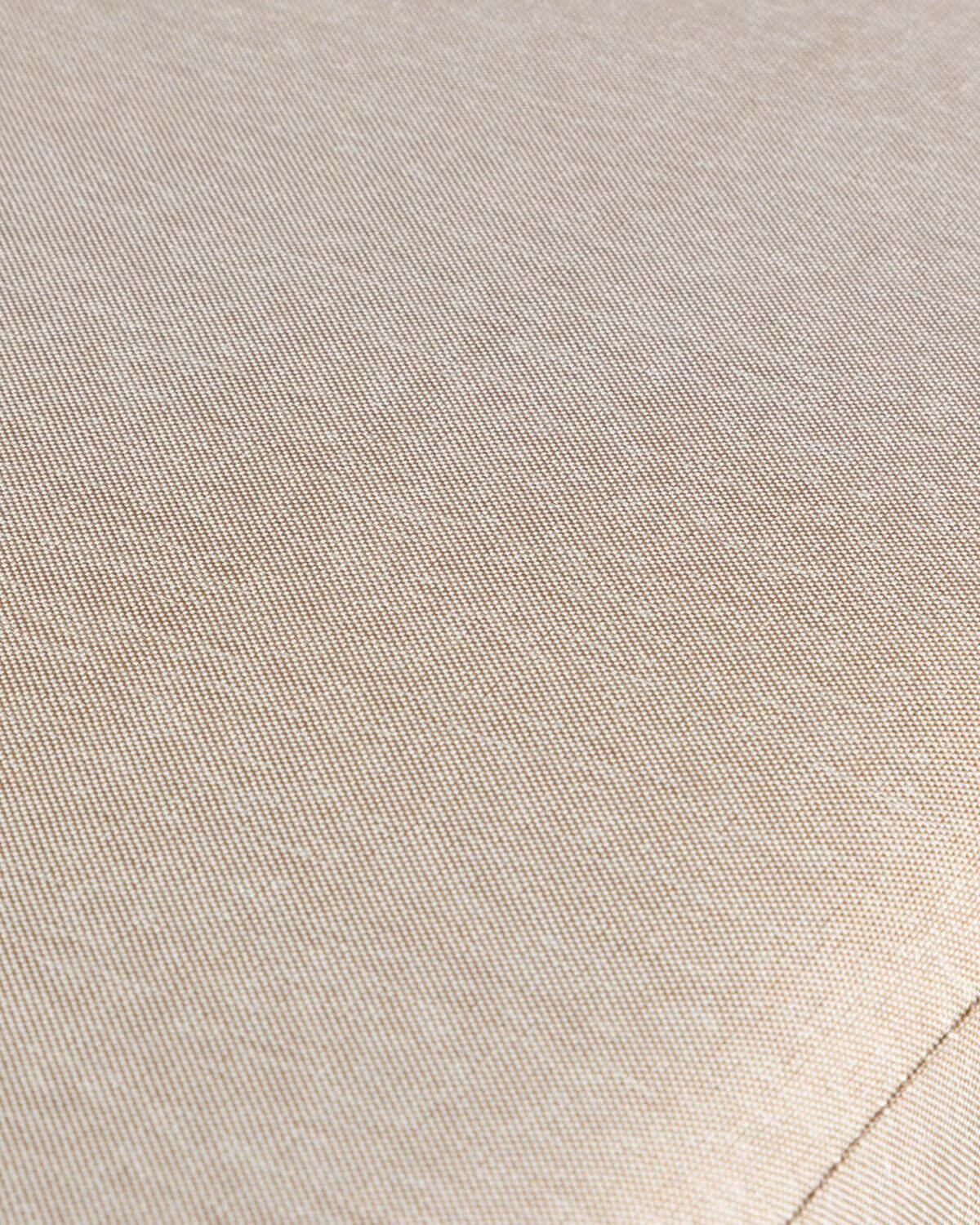 VidaXL Cuscino Per Sdraio Rettangolare 200x70x4 Cm - Colore Crema, Morbido E Lavabile In Tessuto Poliestere