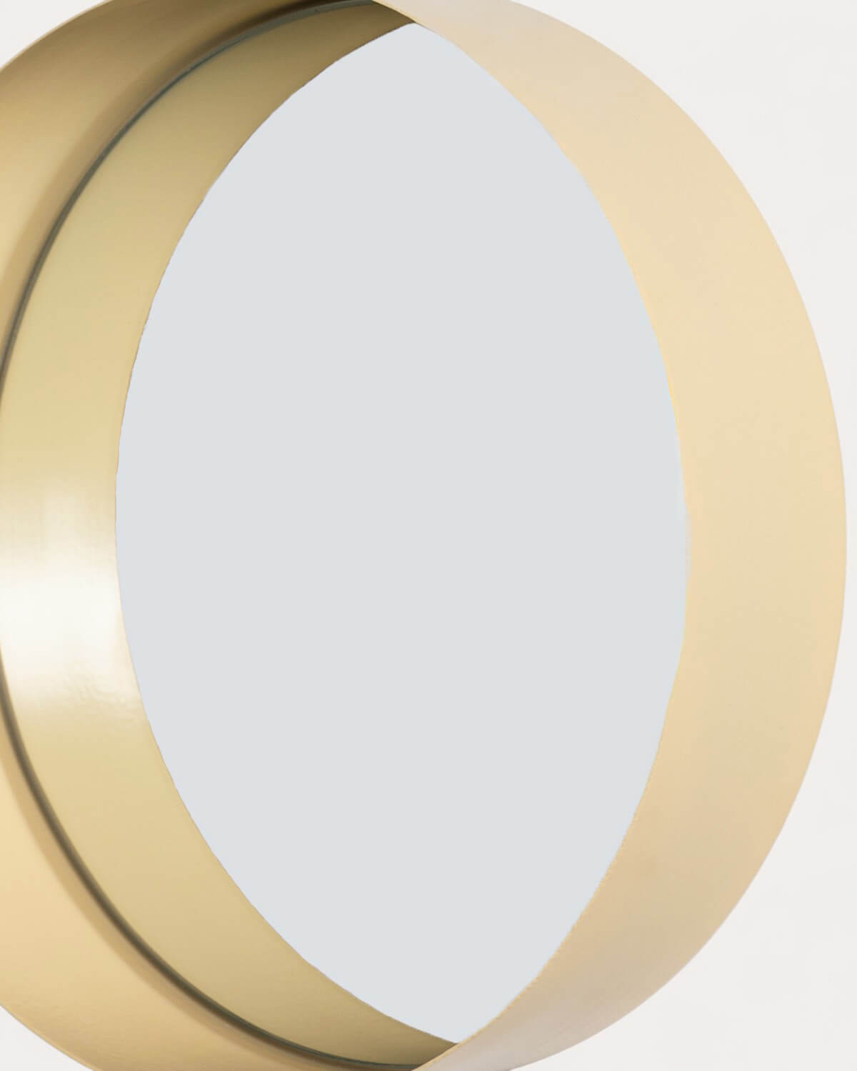 Specchio da Parete Rotondo in Metallo (Ø20 cm) Esdras, immagine della galleria 4