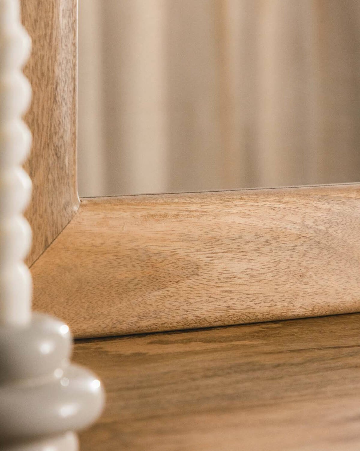 Specchio da Parete in Legno di Mango (110x70 cm) Reichel , immagine della galleria 3