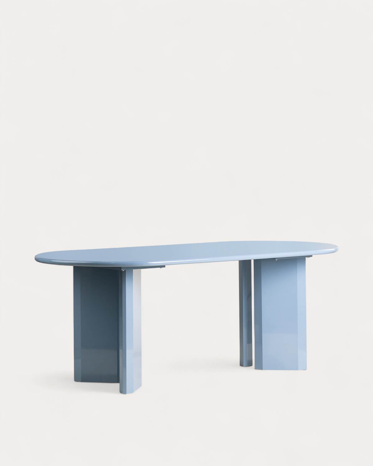 Tavolo da Pranzo Ovale in Legno (200x100 cm) Marona, immagine della galleria 1