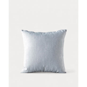 Cuscino da Esterno Quadrato in Tessuto (38,5x38,5 cm) Kreta Grigio chiaro - The Masie