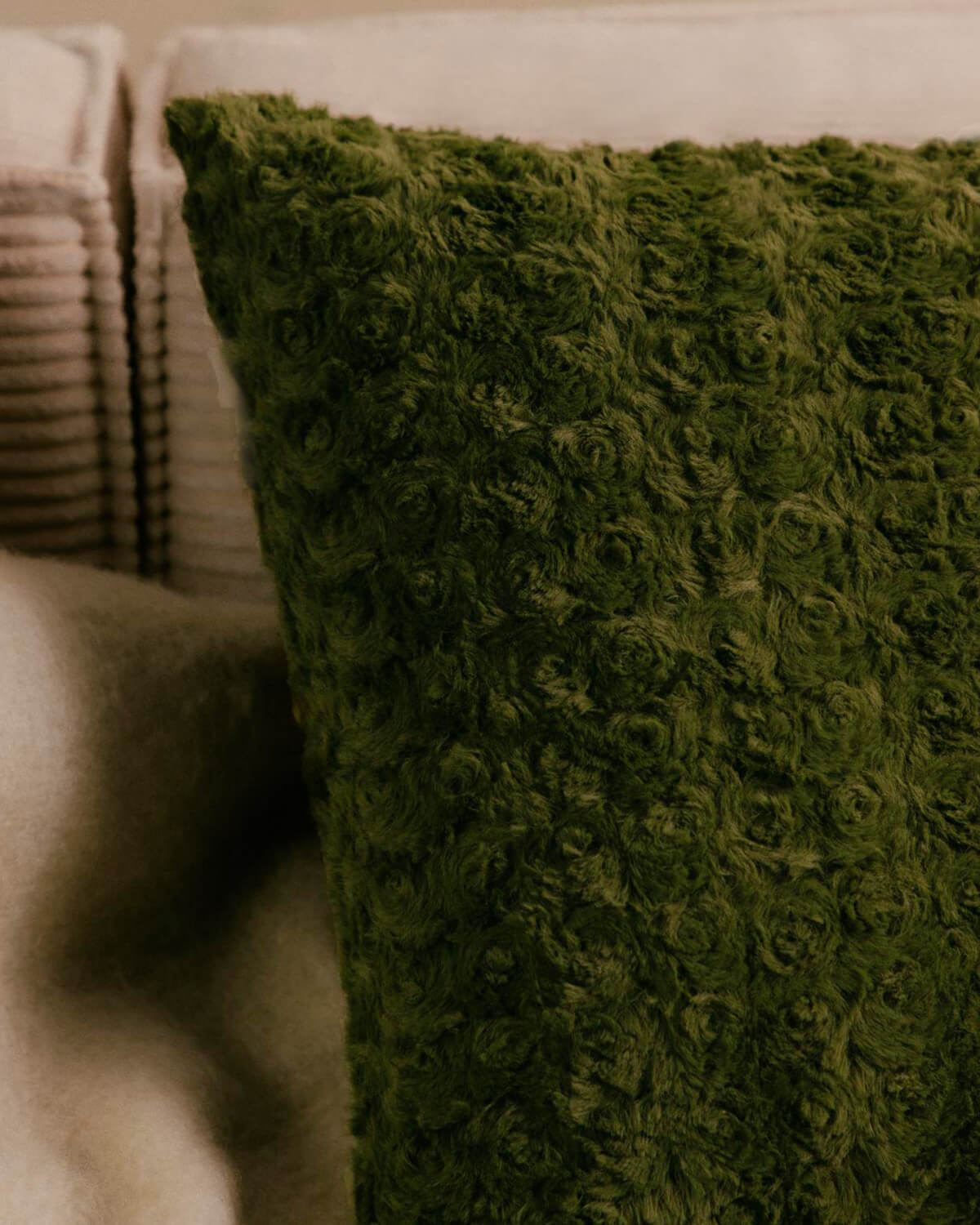 Cuscino Quadrato in Tessuto (45x45 cm) Sulli Furry, immagine della galleria 3