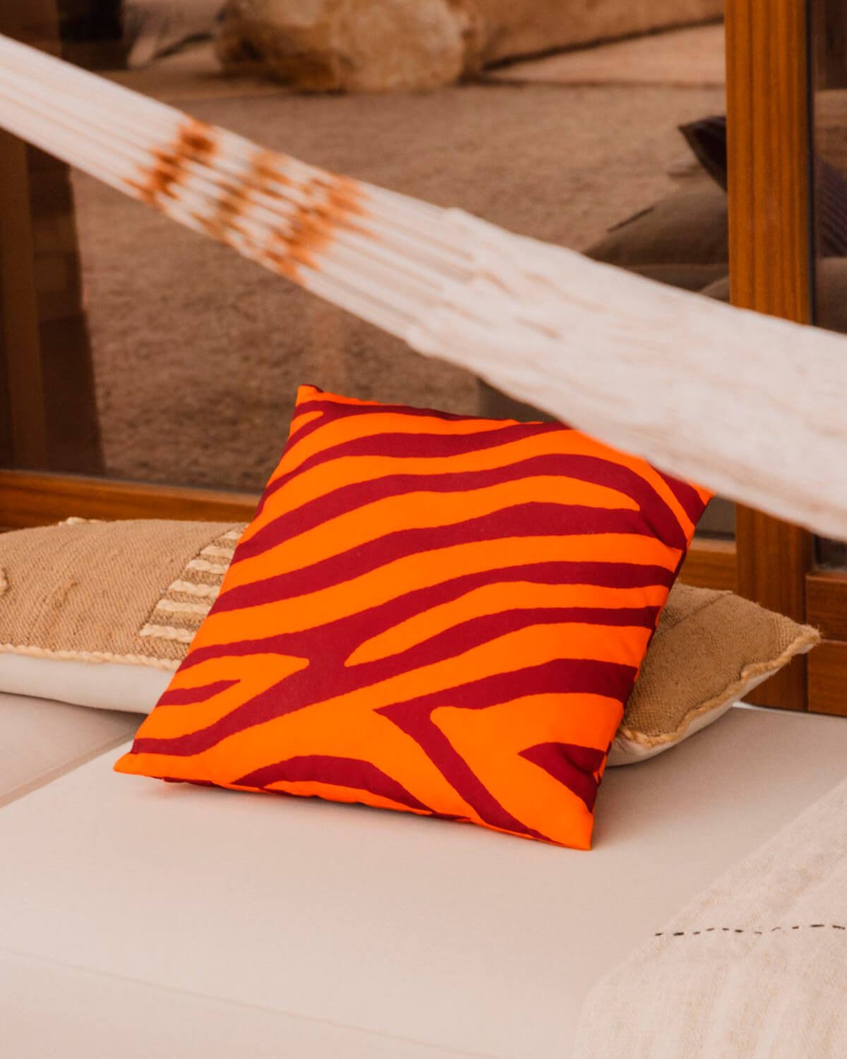 Cuscino in Tessuto per Esterni Quadrato (45x45 cm) Selvis, immagine della galleria 2