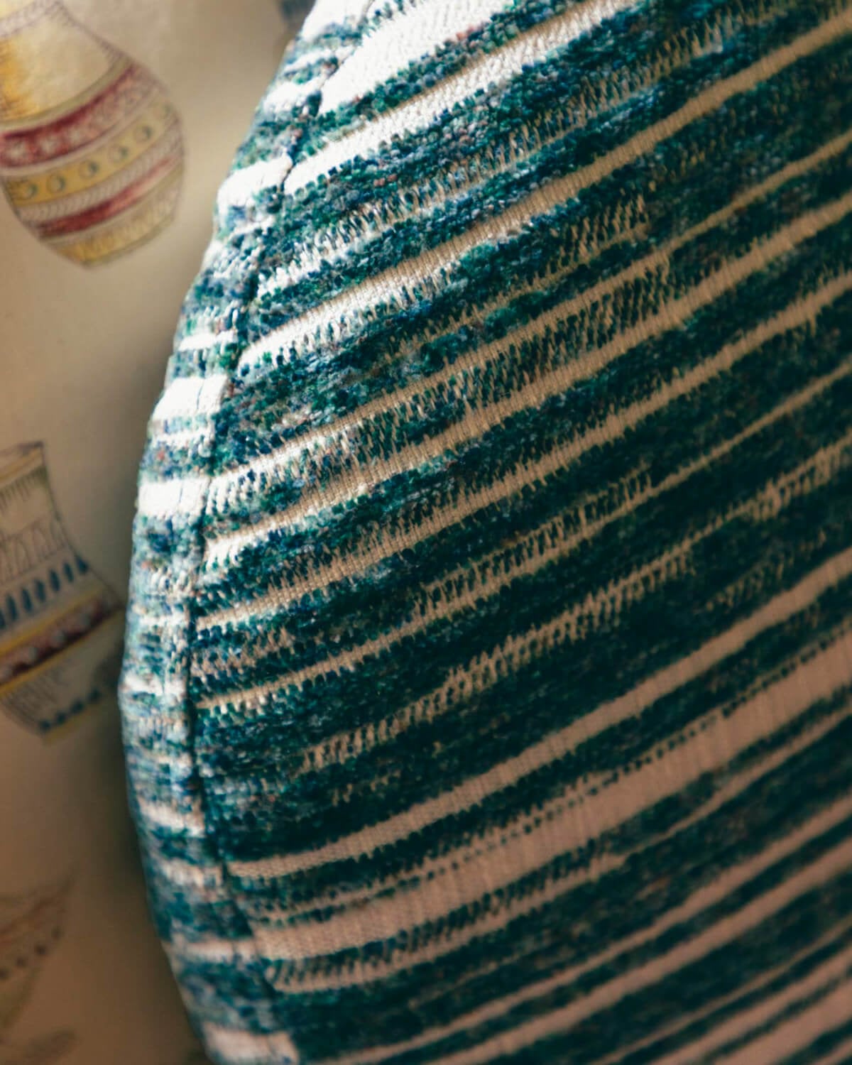 Cuscino Rotondo in Tessuto (Ø43 cm) Marssel, immagine della galleria 3