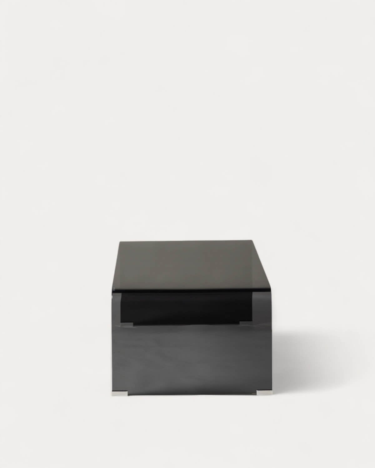 Tavolino Rettangolare in Cristallo Temperato (120x60 cm) Curve, immagine della galleria 4