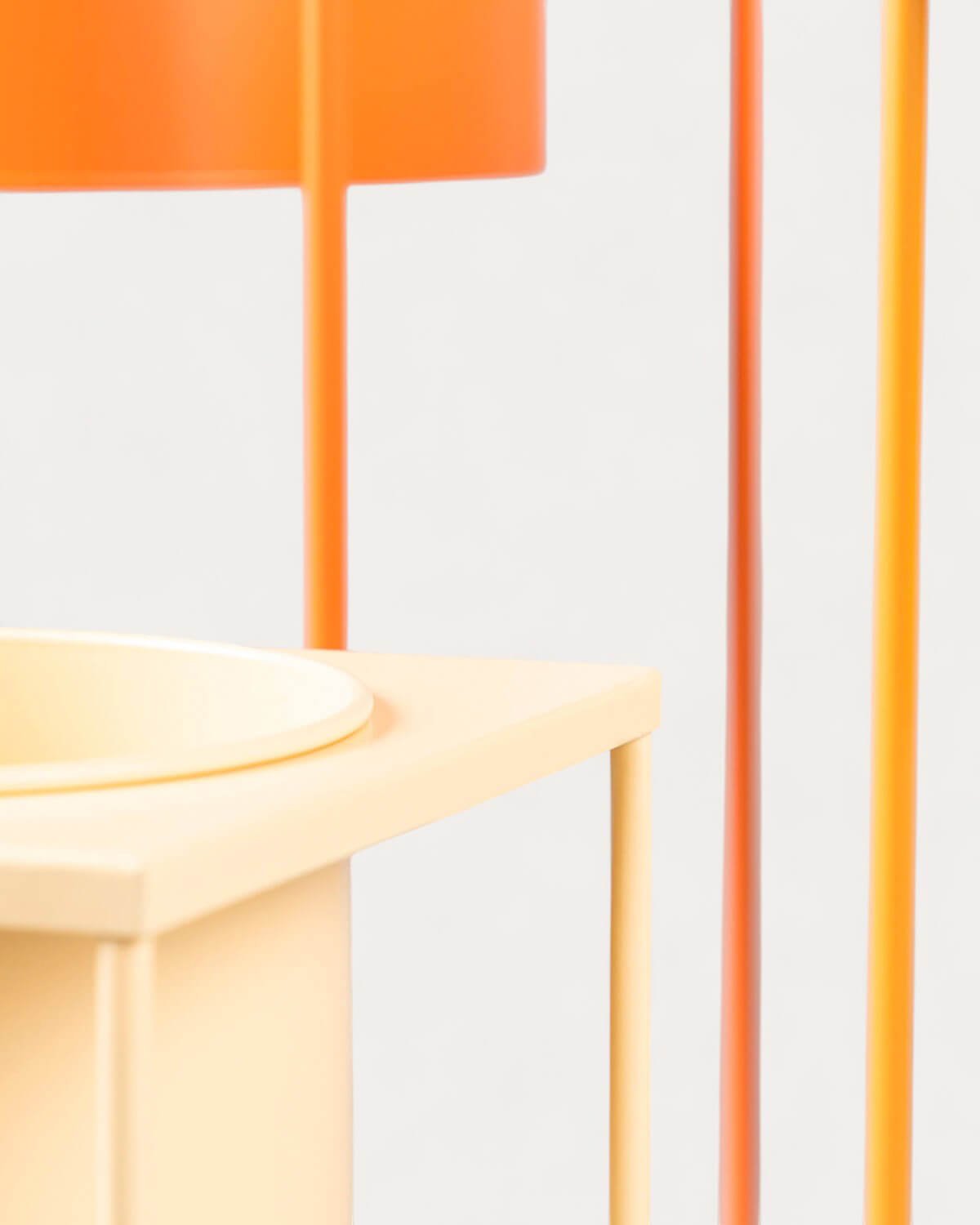 Set di 3 Fioriere Rotonde in Metallo Cosme, immagine della galleria 5