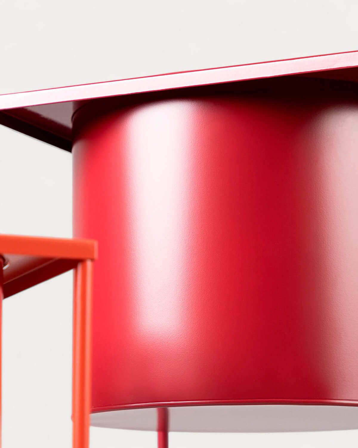 Set di 3 Fioriere Rotonde in Metallo Cosme, immagine della galleria 5