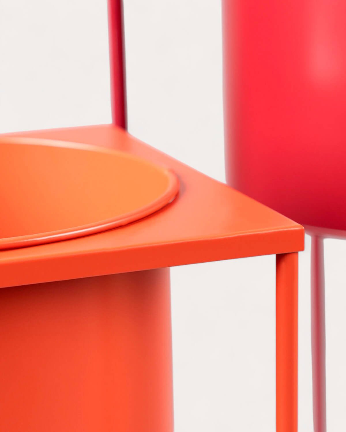 Set di 3 Fioriere Rotonde in Metallo Cosme, immagine della galleria 6