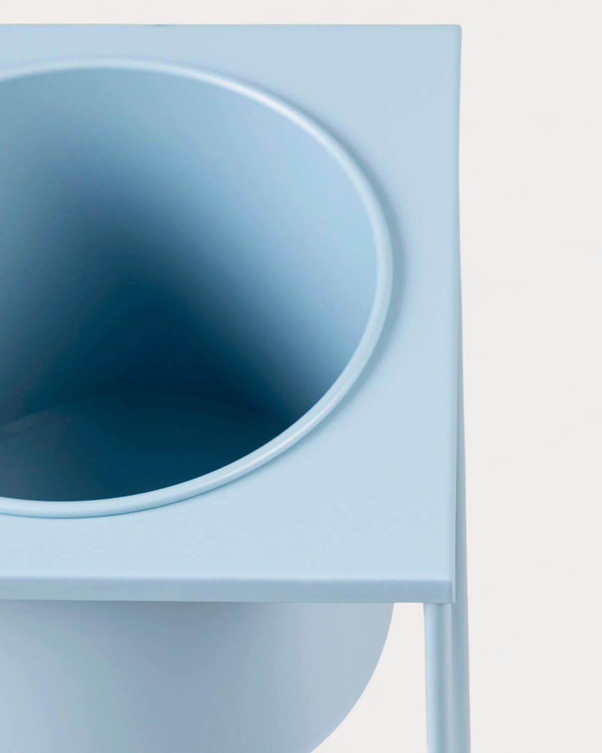 Set di 3 Fioriere Rotonde in Metallo Cosme, immagine della galleria 5