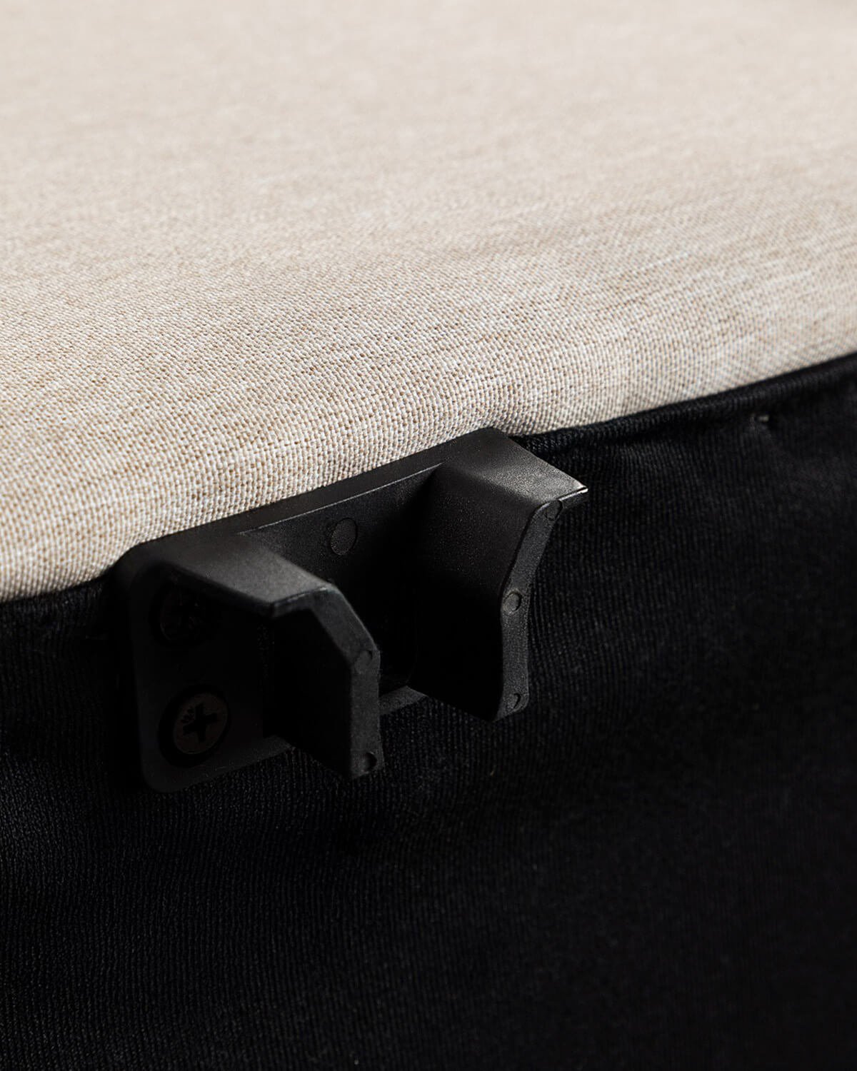 Divano da Giardino Modulare 2 Pezzi Divano a 2 Posti e Poltrona con Puff in Tessuto Lagos, immagine della galleria 8