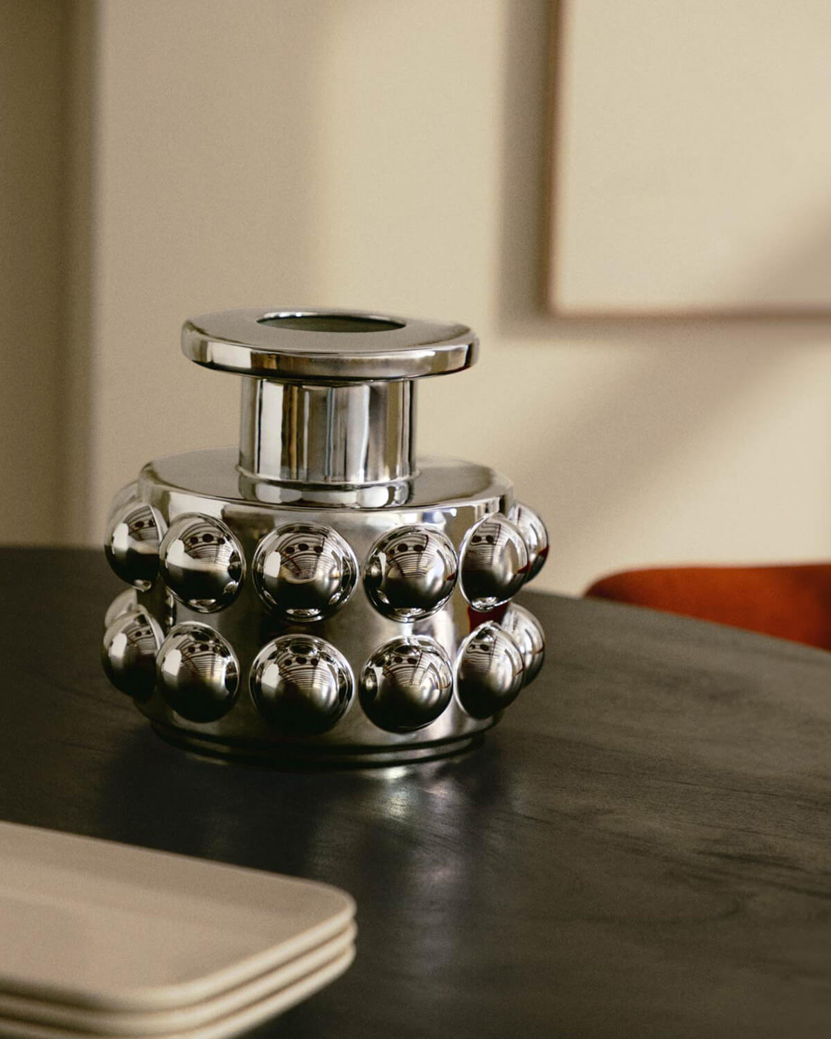 Vaso Basso in Dolomite Zincato Malik, immagine della galleria 3