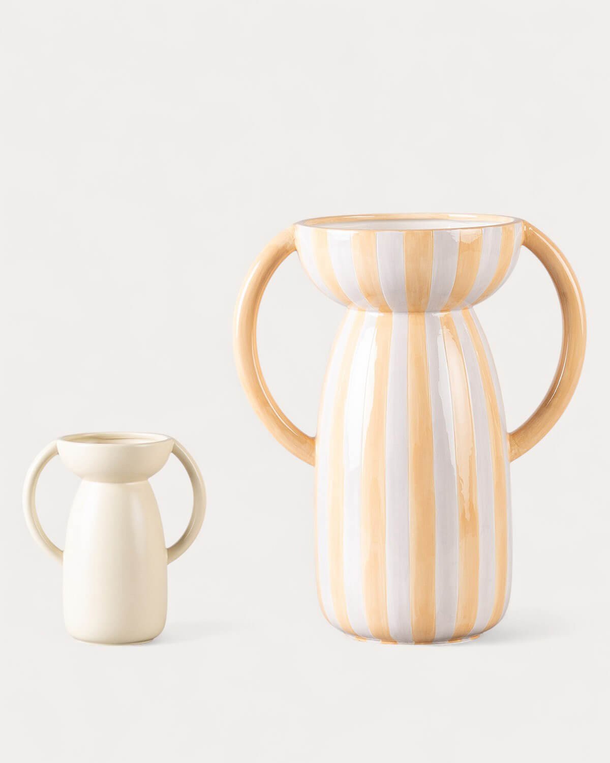 Vaso Alto in Dolomia XL Litchi Line, immagine della galleria 4