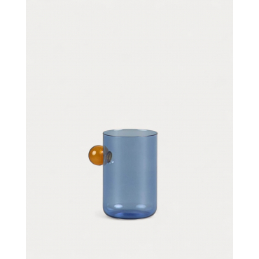 Pack da 4 Bicchieri in Vetro Suiza Cristallo Blu Sapphire - The Masie