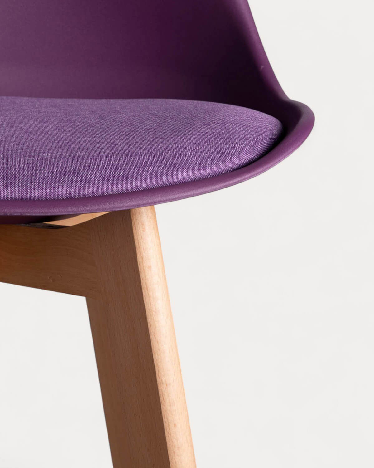 Sedia da Pranzo Imbottita e in Polipropilene Fine Freya Fabric, immagine della galleria 6