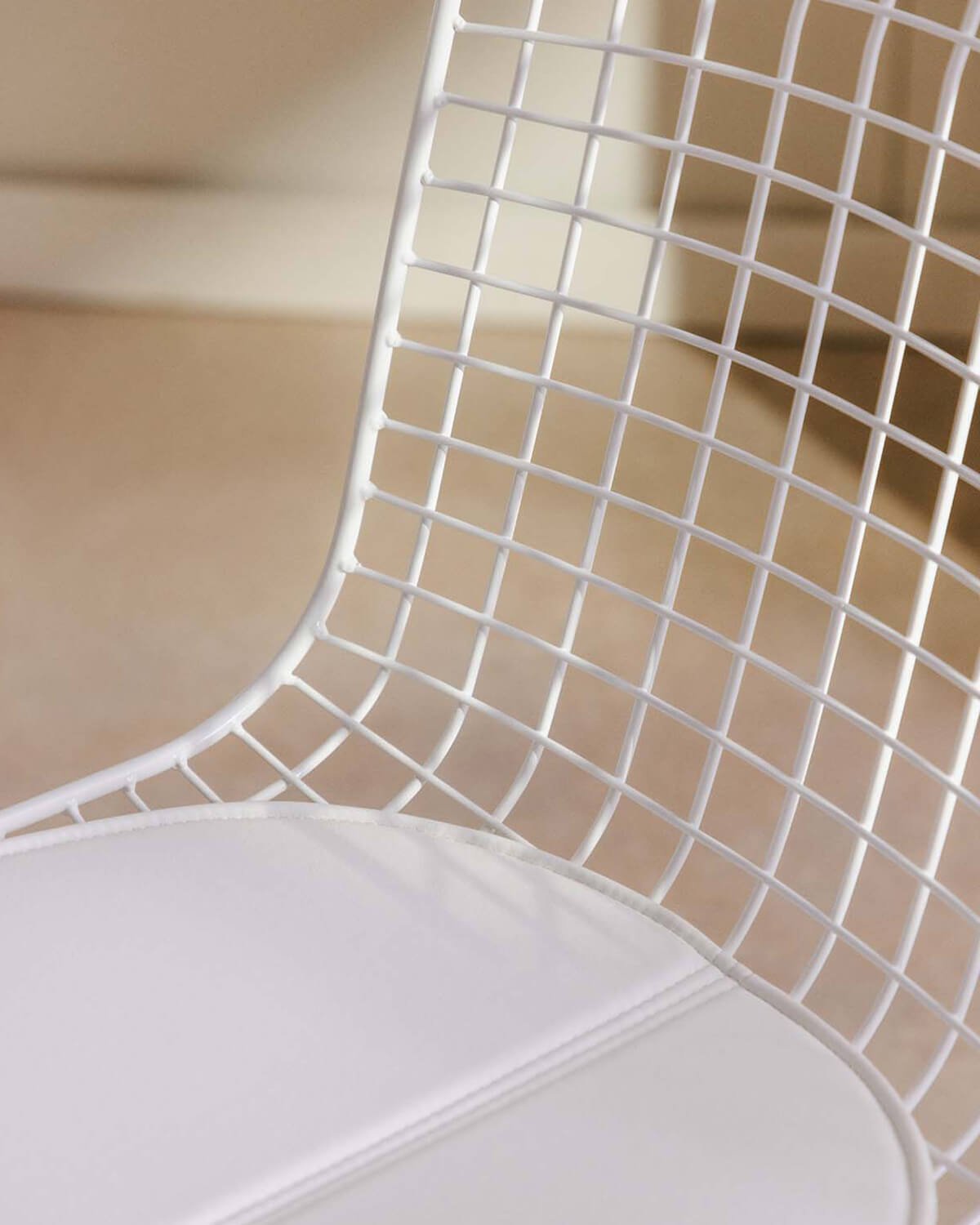 Pack da 4 Sedie da Pranzo in Metallo con Schienale Alto Aras , immagine della galleria 3