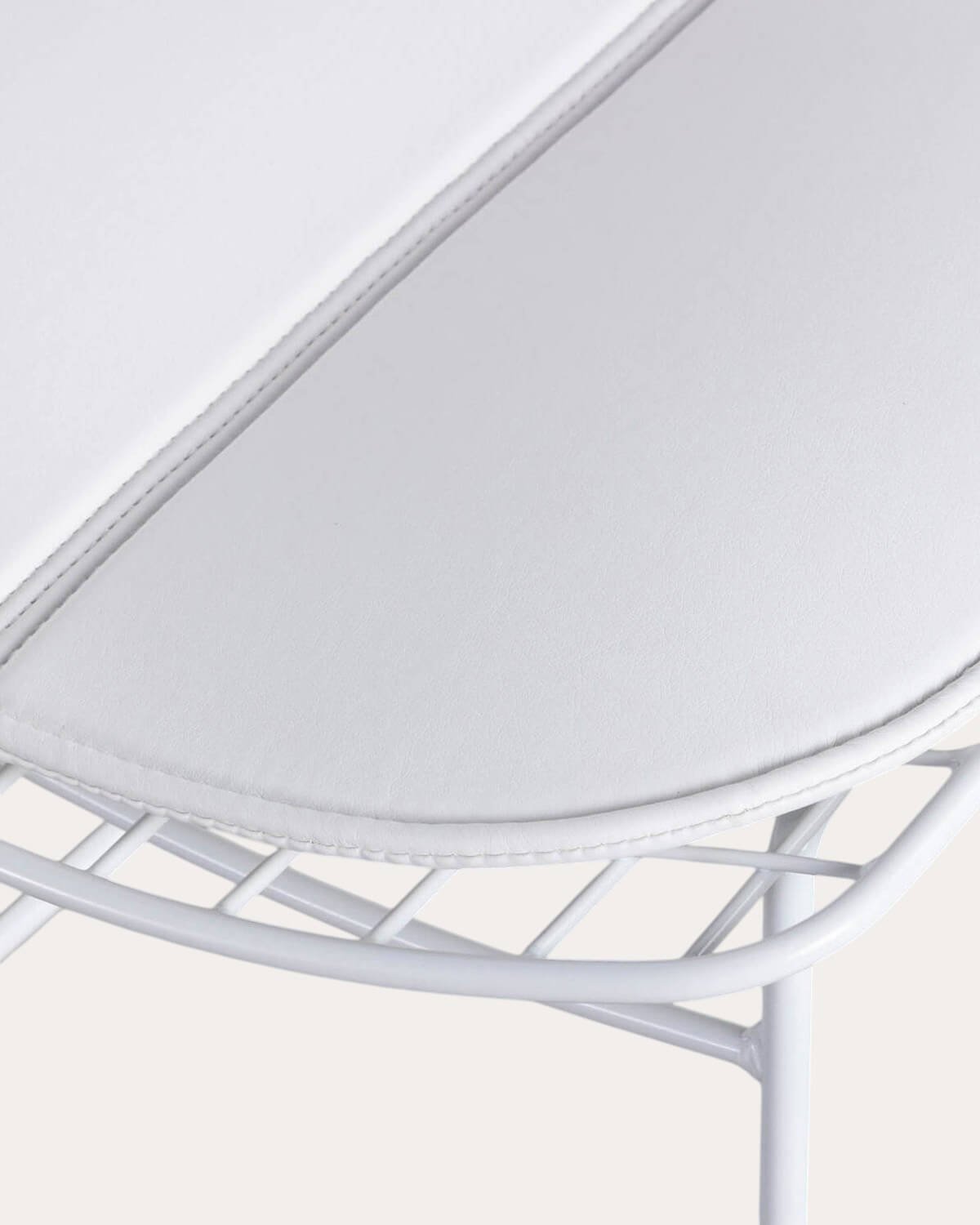 Pack da 4 Sedie da Pranzo in Metallo con Schienale Alto Aras , immagine della galleria 7