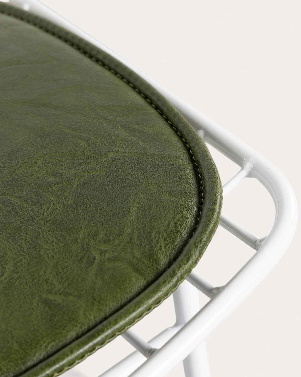 Pack da 4 Sedie da Pranzo in Metallo con Schienale Alto Aras , immagine della galleria 5