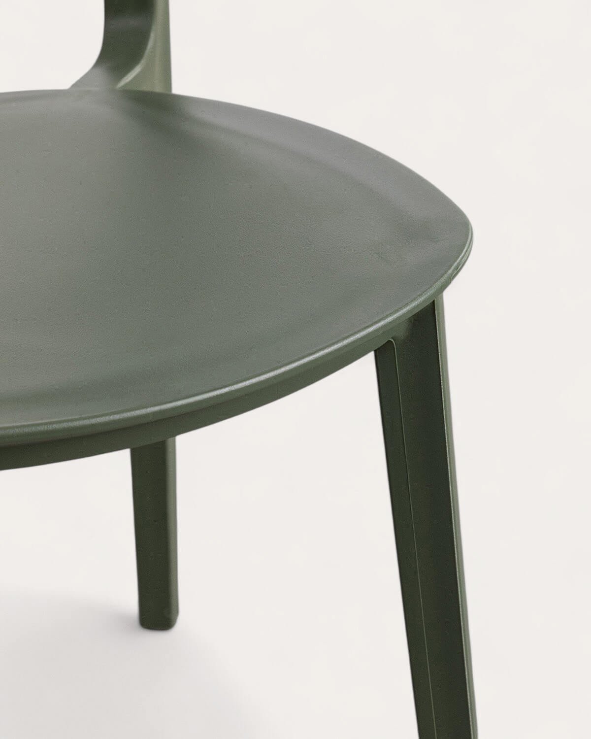 Set Tavolo Rettangolare in Alluminio (160x90 cm) Cancun e 6 Sedie da Esterno in Polipropilene Briel, immagine della galleria 7