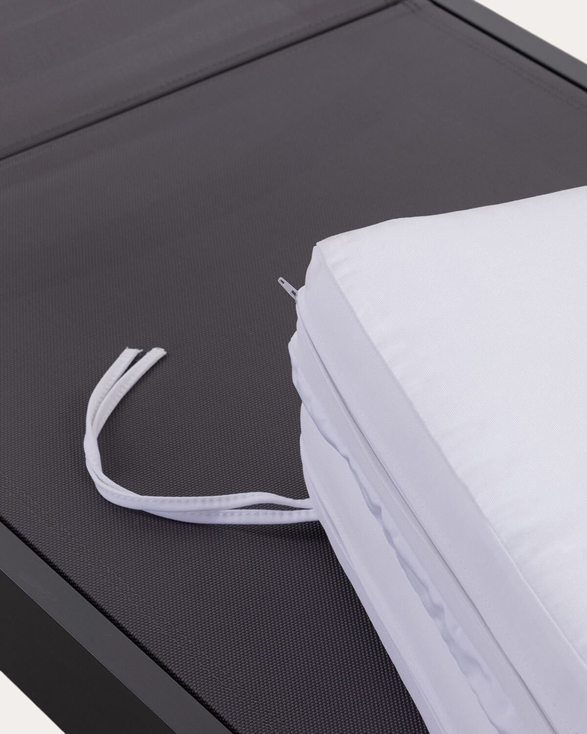 Lettino Reclinabile in Alluminio con Cuscino in Tessuto New Kreta, immagine della galleria 3