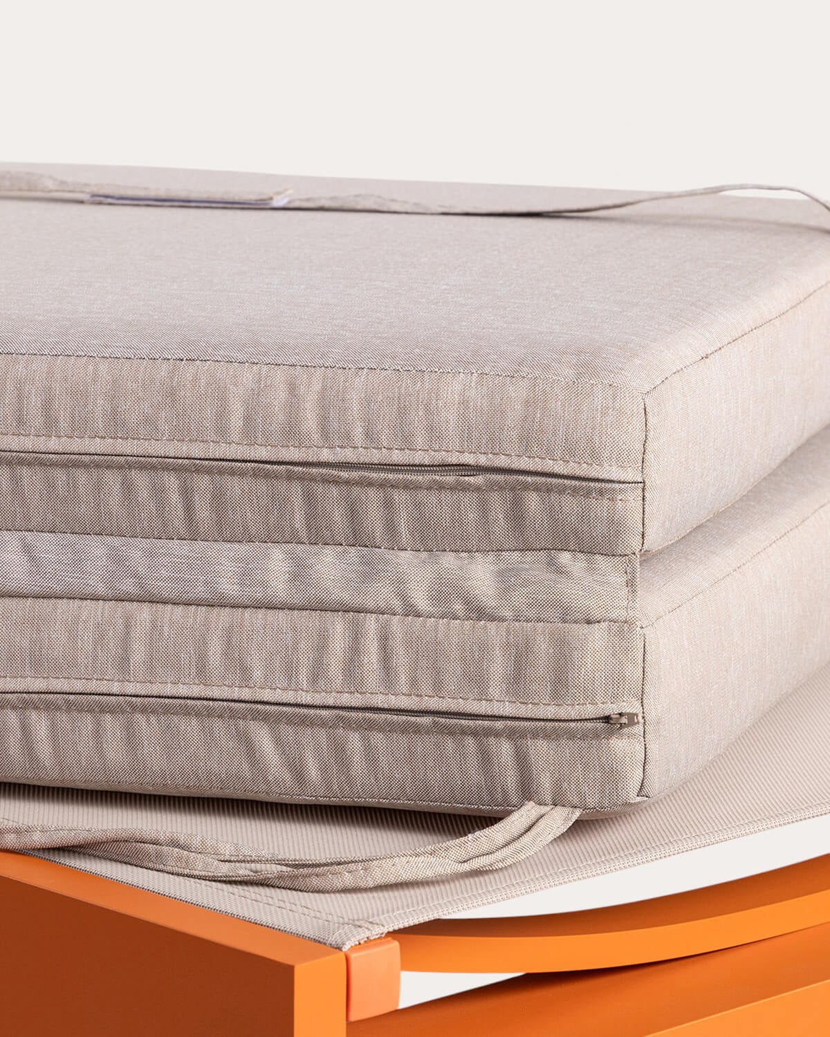 Lettino Reclinabile in Alluminio con Cuscino in Tessuto New Kreta, immagine della galleria 2